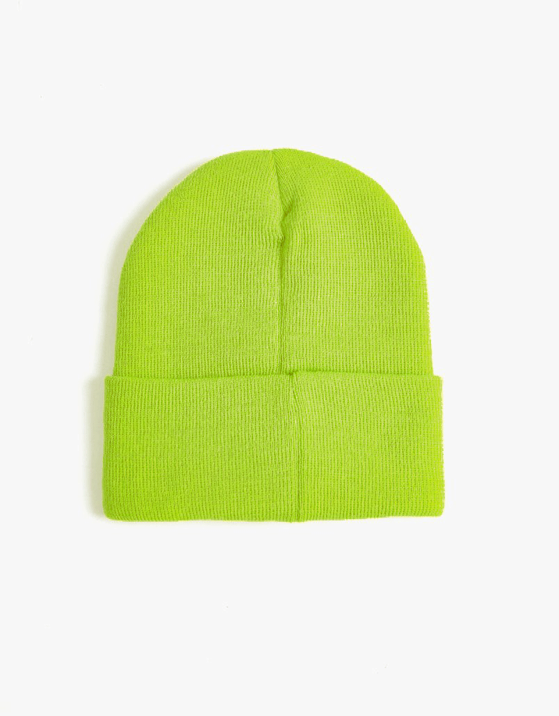 Route One Lenny Beanie – Neon Limette