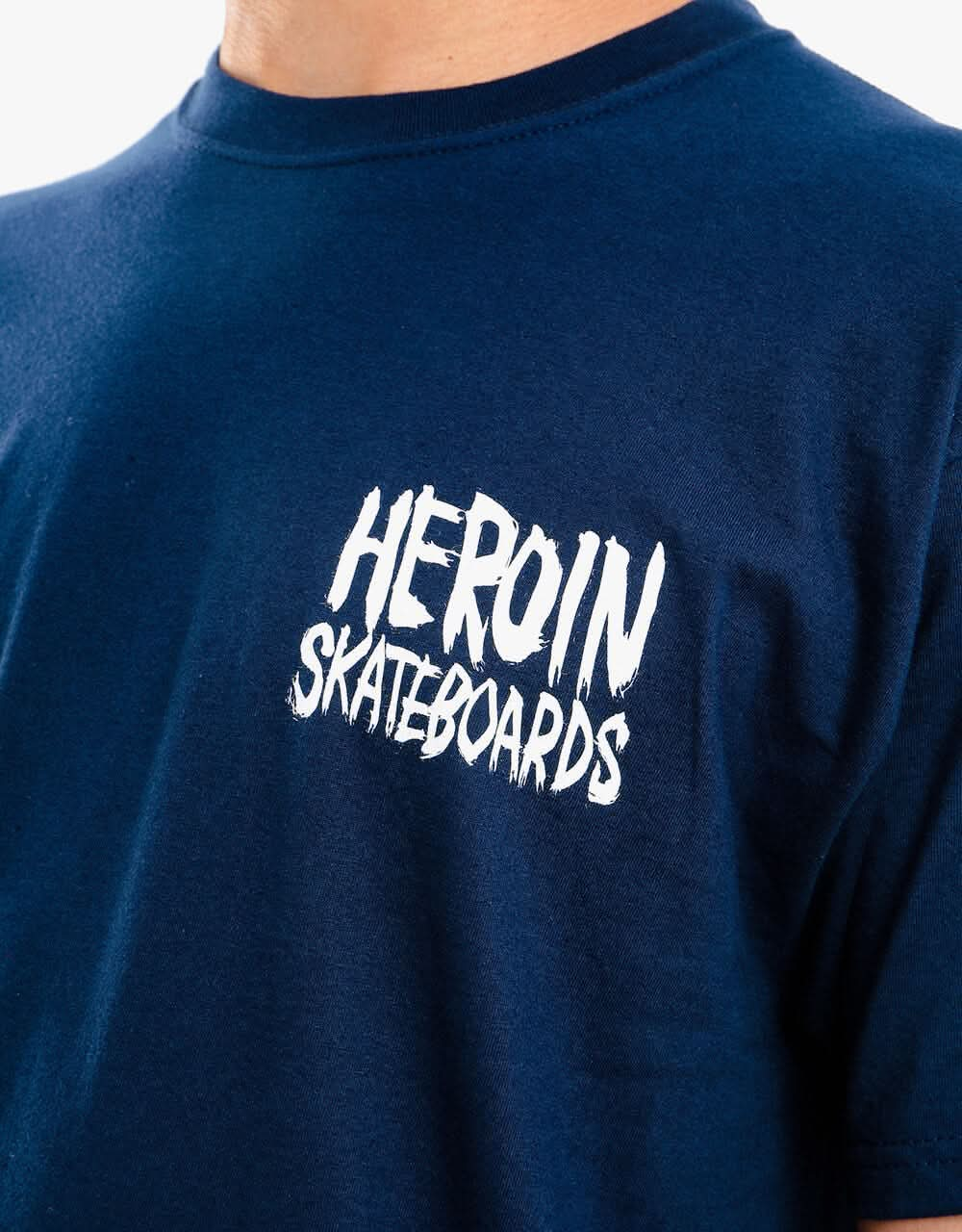 Heroin Curb Killer T-Shirt - Navy