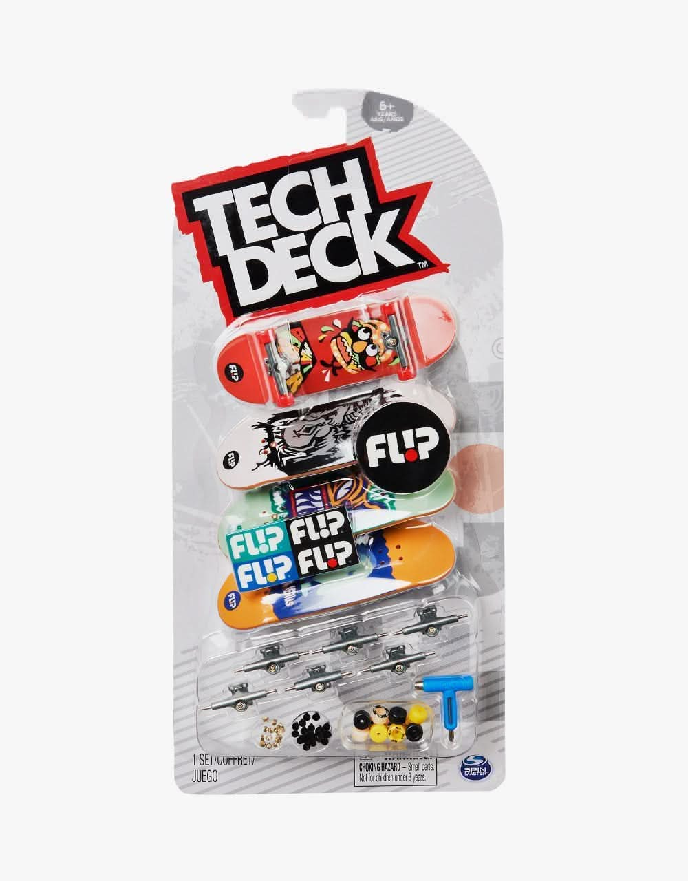 Tech Deck Fingerboard 4 Pack - Flip