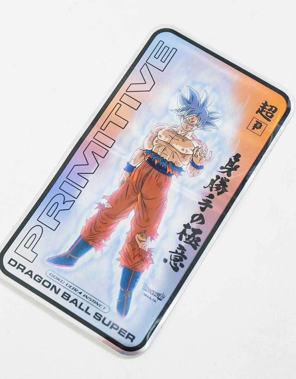 Primitive x Dragon Ball Super Ultra Instinct Sticker