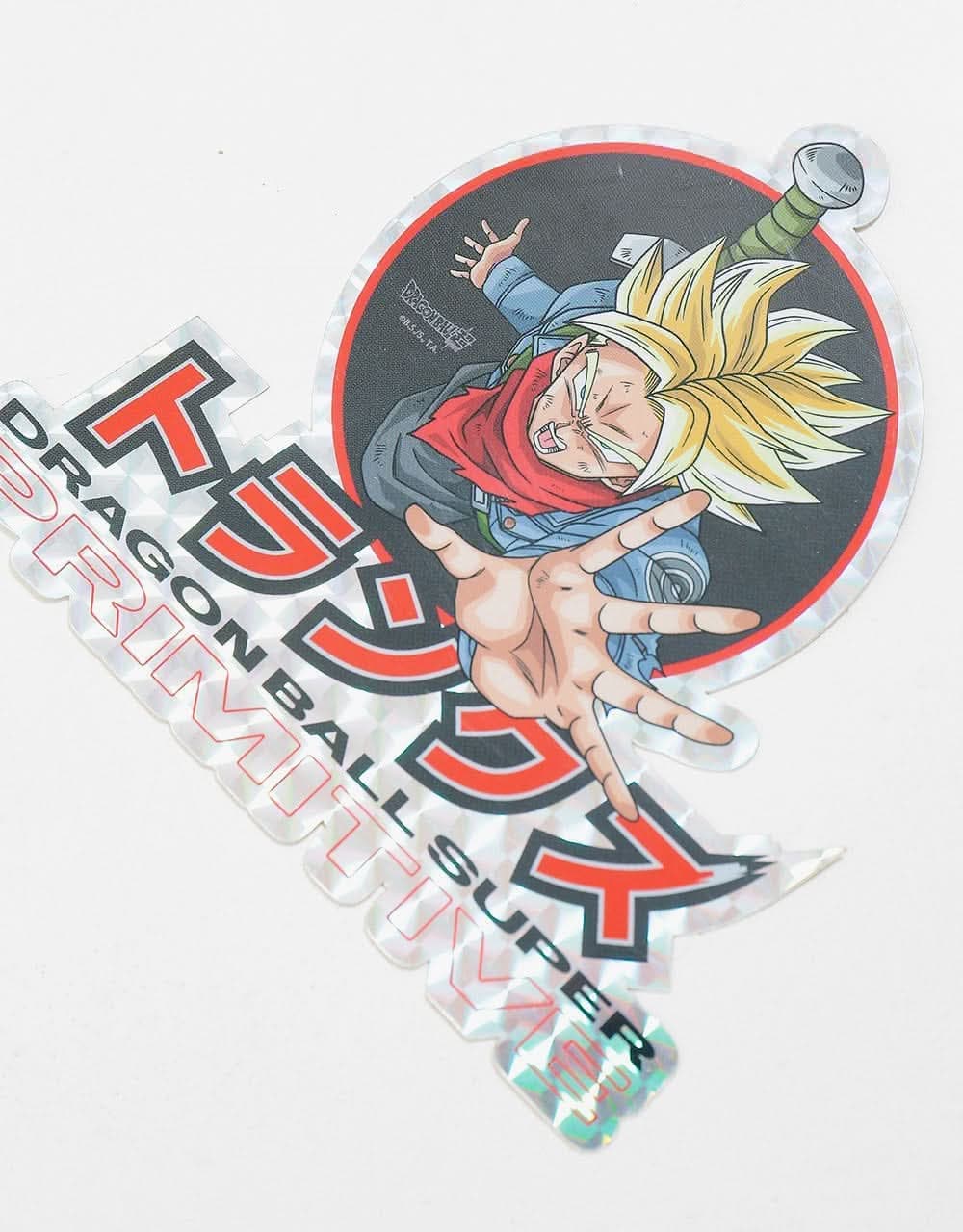 Primitive x Dragon Ball Super Trunks Phases Sticker