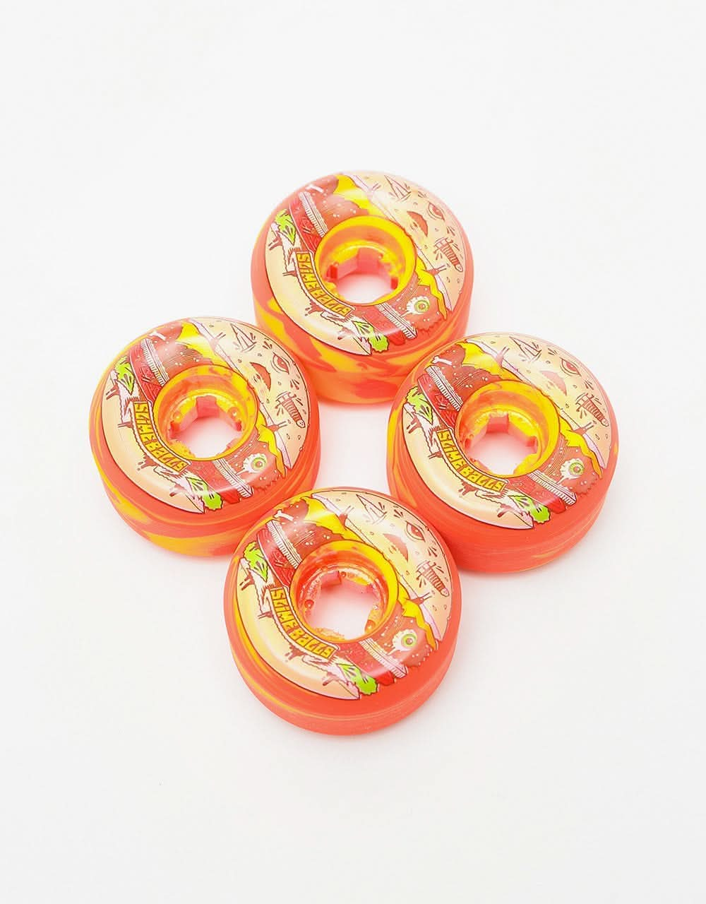 Slime Balls J.Fish Burger Speed Balls 99a Skateboard Wheel - 56mm