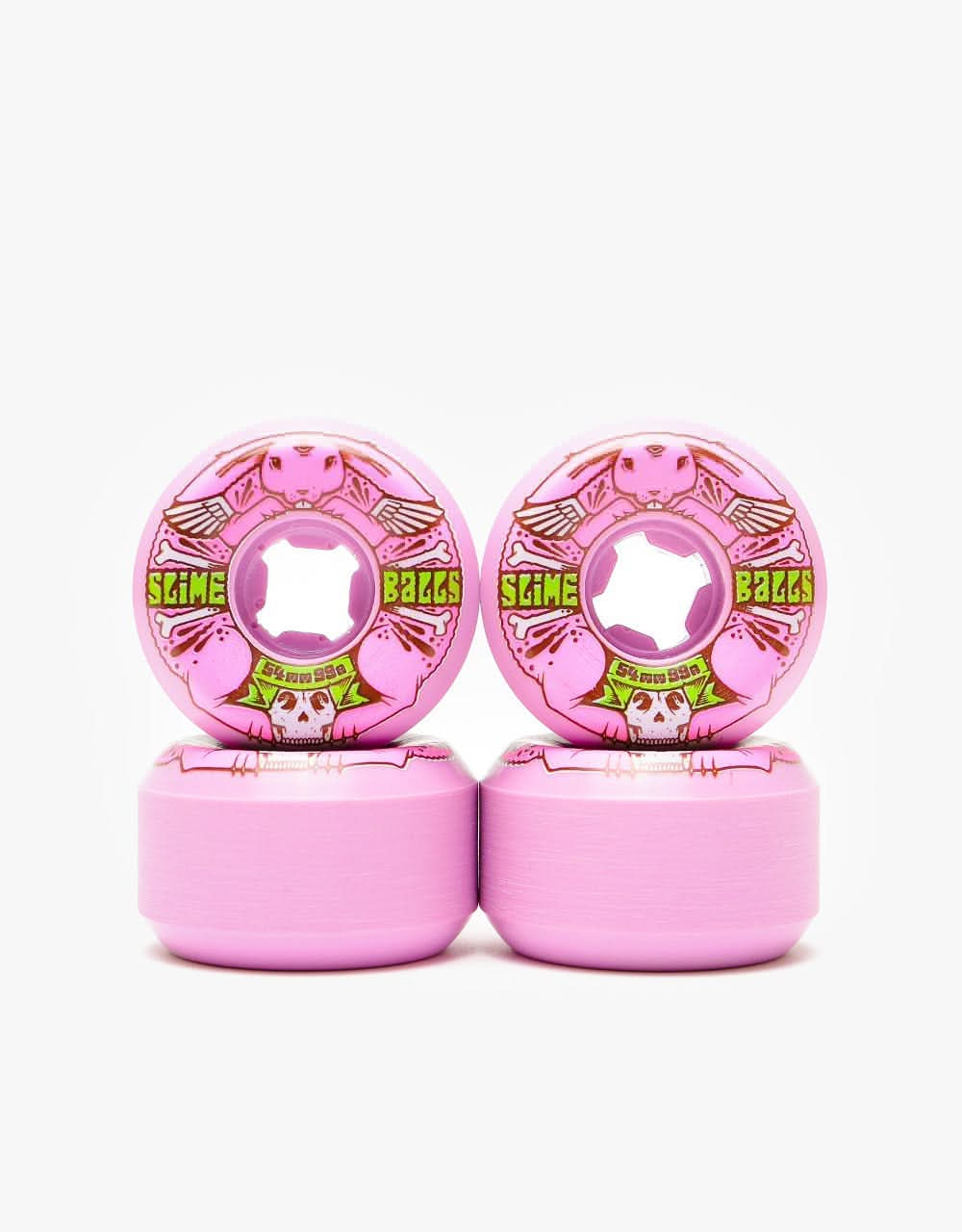 Slime Balls J. Fish Bunny Speed Balls 99a Skateboard Wheel - 54mm