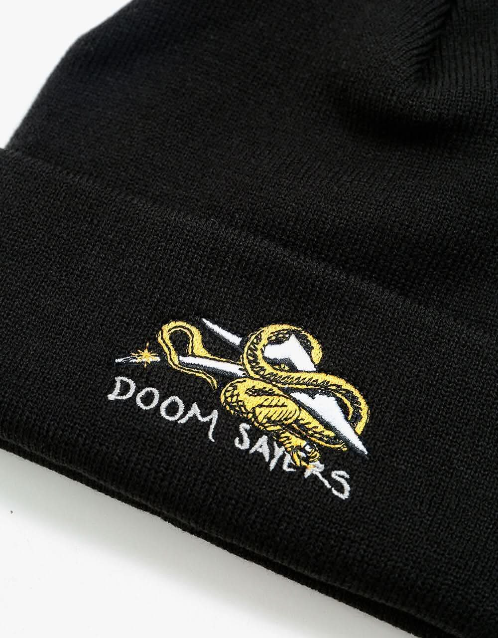 Lakai x Doom Sayers Snake Flare Beanie - Black