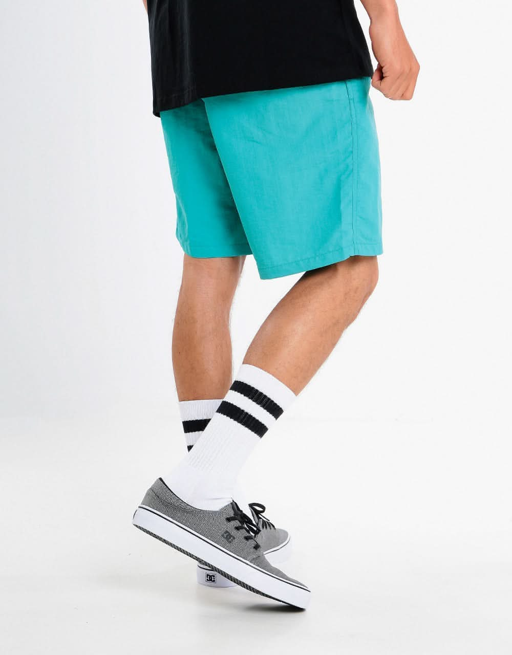 DC Nahmas Day 18" Elasticated Shorts - Teal