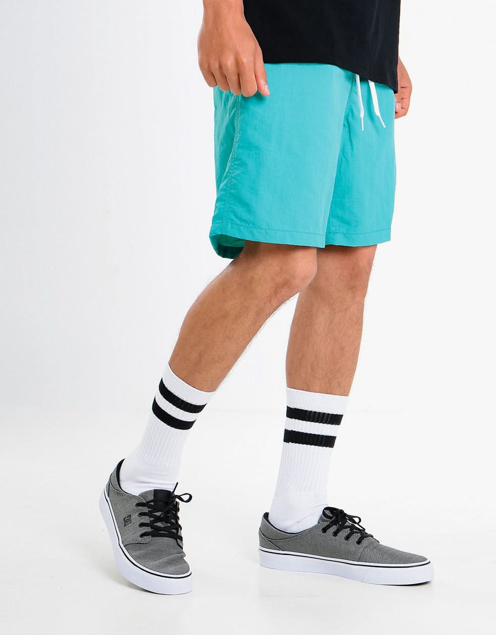 DC Nahmas Day 18" Elasticated Shorts - Teal