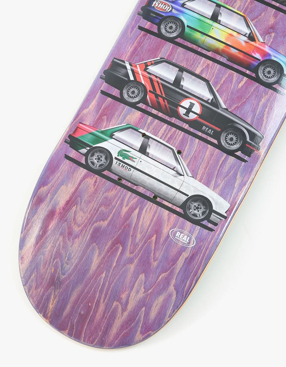 Real Ishod Customs Twin Tail Skateboard Deck - 8"