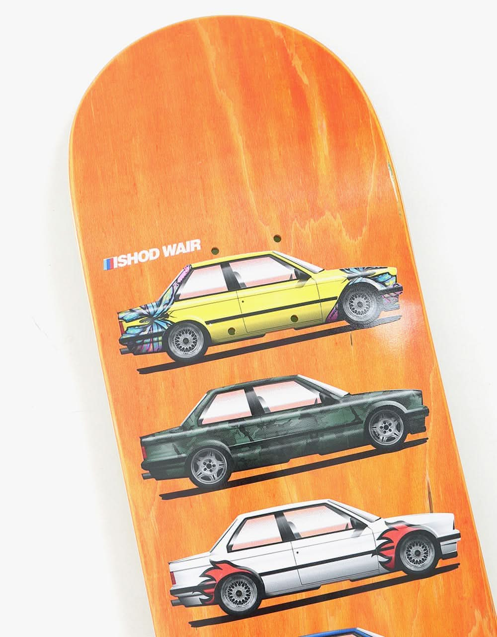 Real Ishod Customs Twin Tail Skateboard Deck - 8.5"