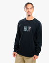 HUF 8-Bit L/S T-Shirt - Black