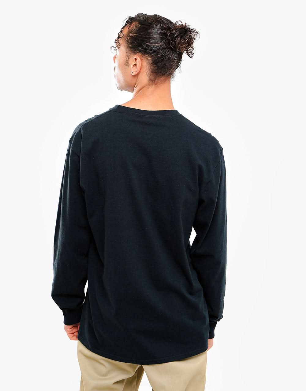 HUF 8-Bit L/S T-Shirt - Black