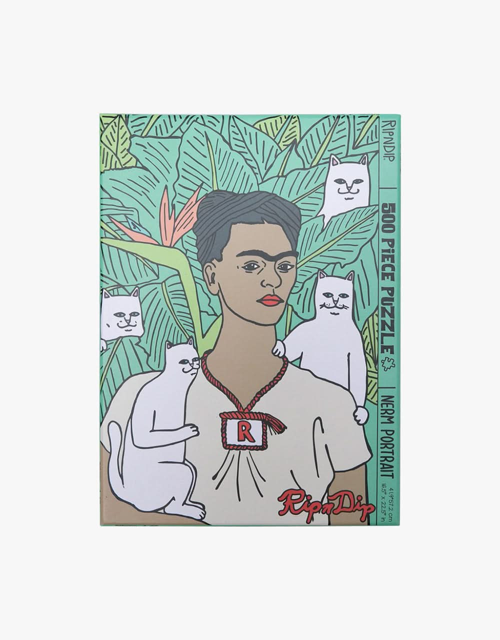 RIPNDIP Nermal Portrait 500-teiliges Puzzle – Multi