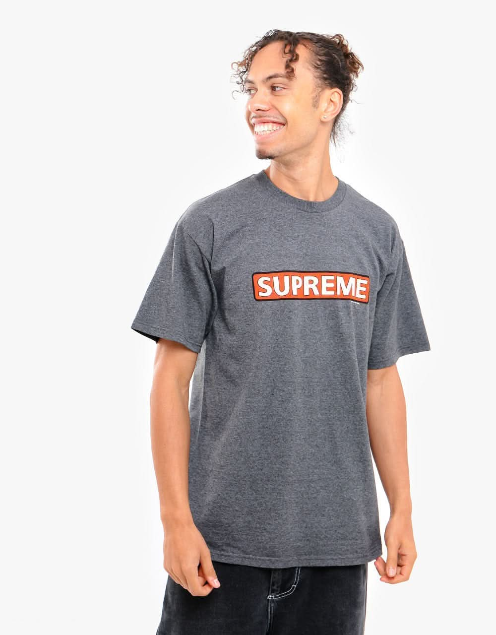 Powell Peralta Supreme T-Shirt - Charcoal Heather