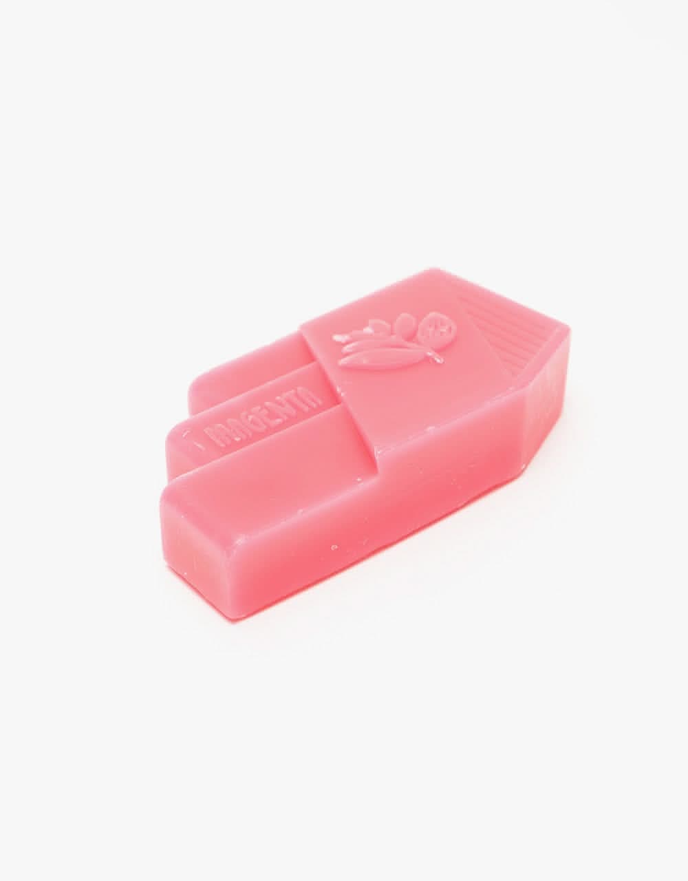 Magenta Stair Grinder Wax Block - Red