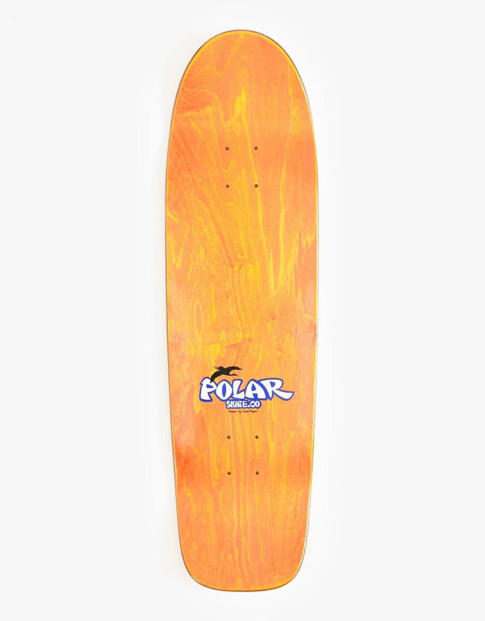 Polar Sanbongi Mt. Fuji Skateboard Deck - SURF Jr. Shape 8.75" (inc Wheel Wheel Wells)