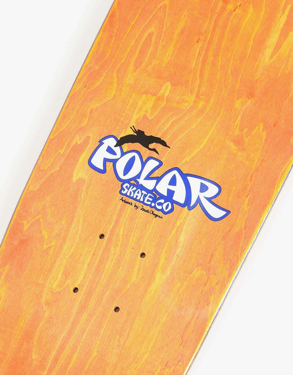 Polar Sanbongi Mt. Fuji Skateboard Deck - SURF Jr. Shape 8.75" (inc Wheel Wheel Wells)