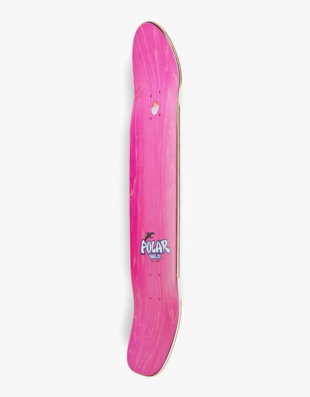 Polar Sanbongi Mt. Fuji Skateboard Deck - SURF Jr. Shape 8.75" (inc Wheel Wheel Wells)