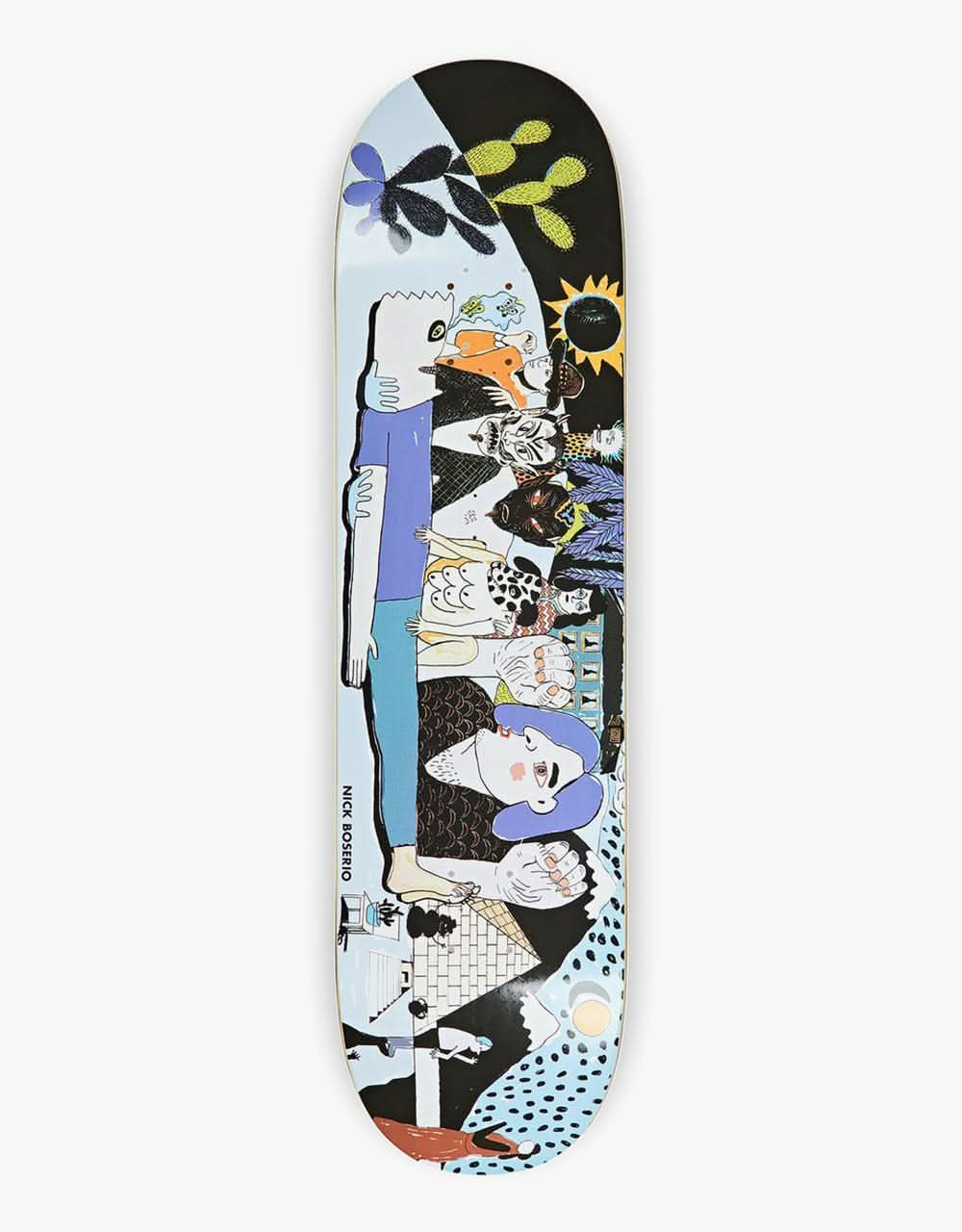 Polar Boserio Group Healing Skateboard Deck - 8.25"