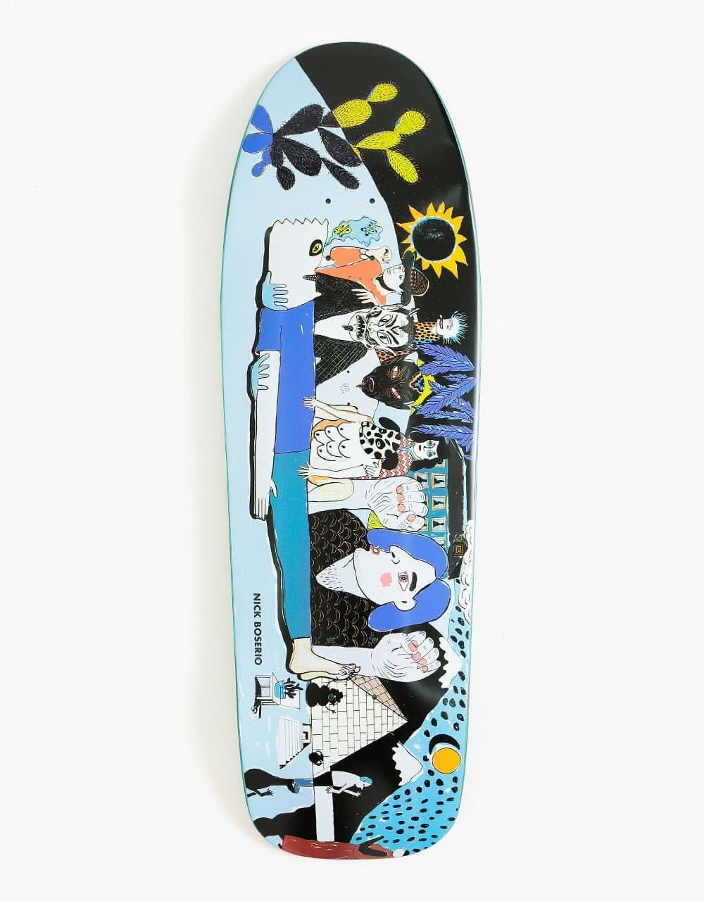 Polar Boserio Group Healing Skateboard Deck - DANE 1 Shape 9.75"