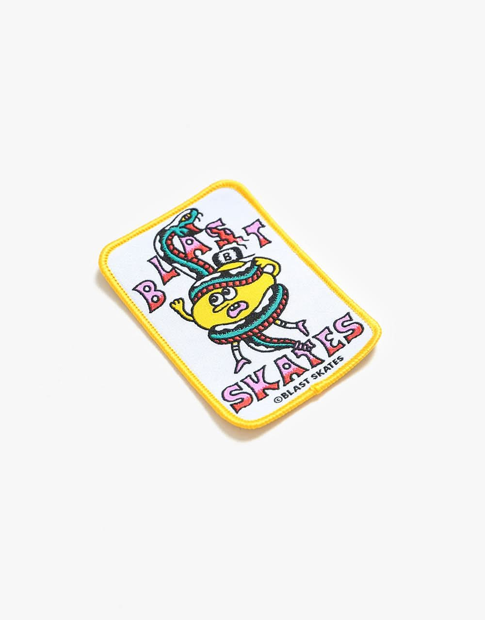 Blast Pau Mascot Woven Patch