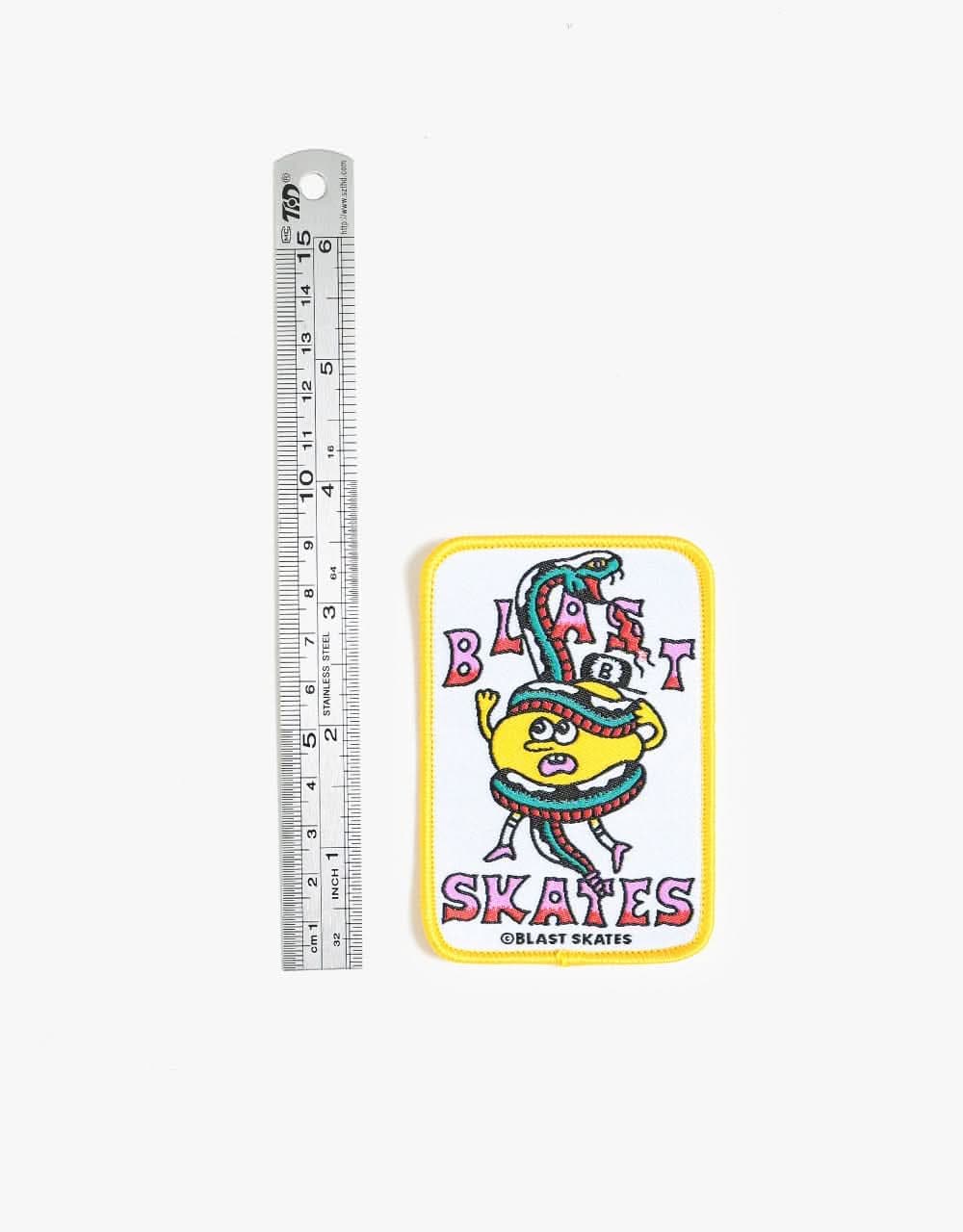 Blast Pau Mascot Woven Patch