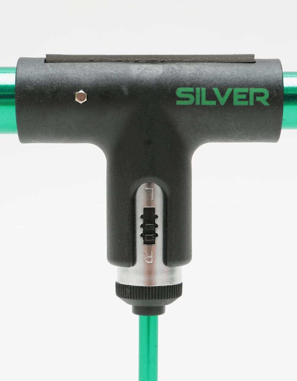 Silver Ratchet Skateboard Tool