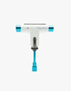 Silver Ratchet Skateboard Tool - White/Blue