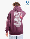 Route One The Real Deal Pullover Hoodie - Wild Mulberry