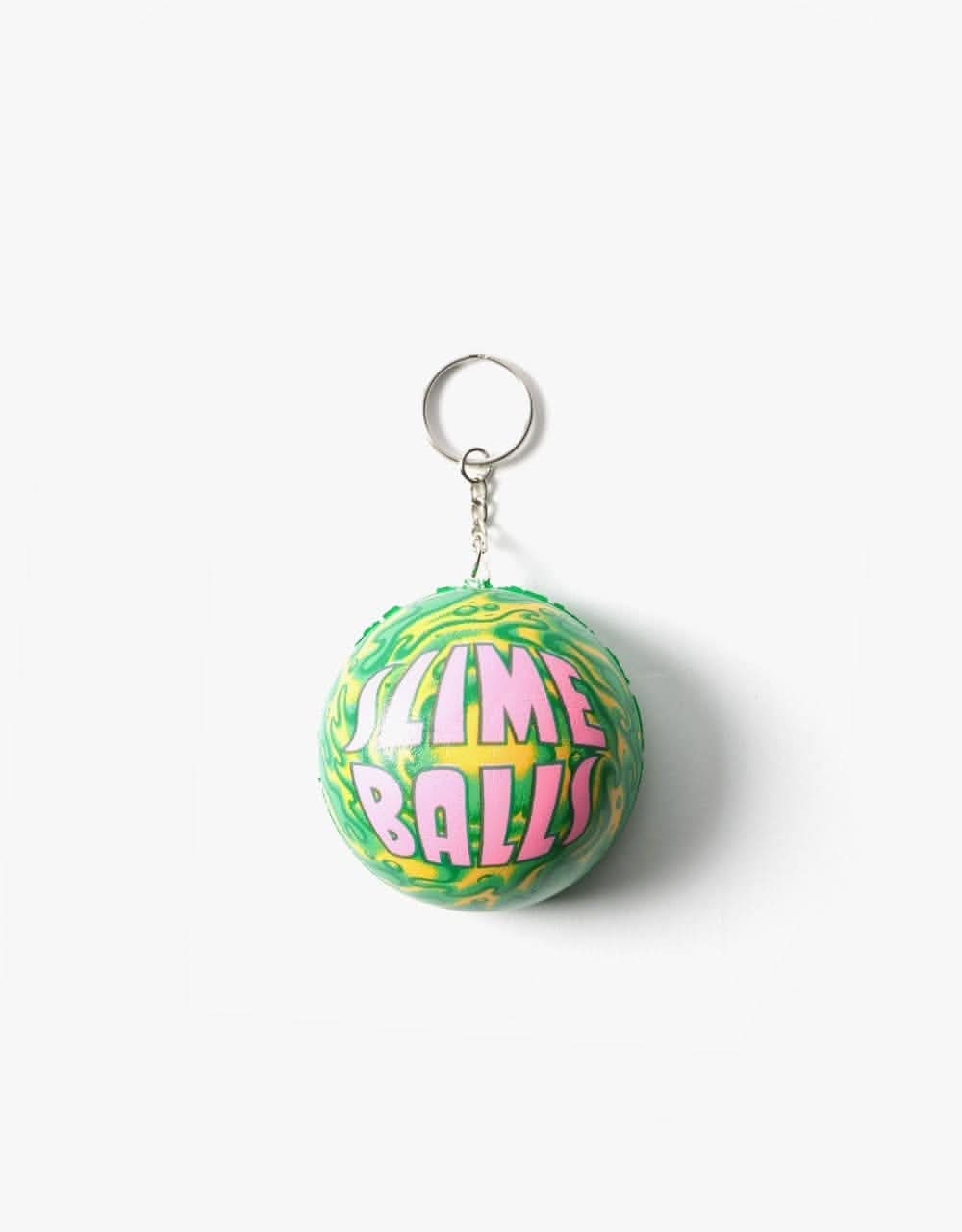 Santa Cruz Slime Balls Squishy Keychain - Green