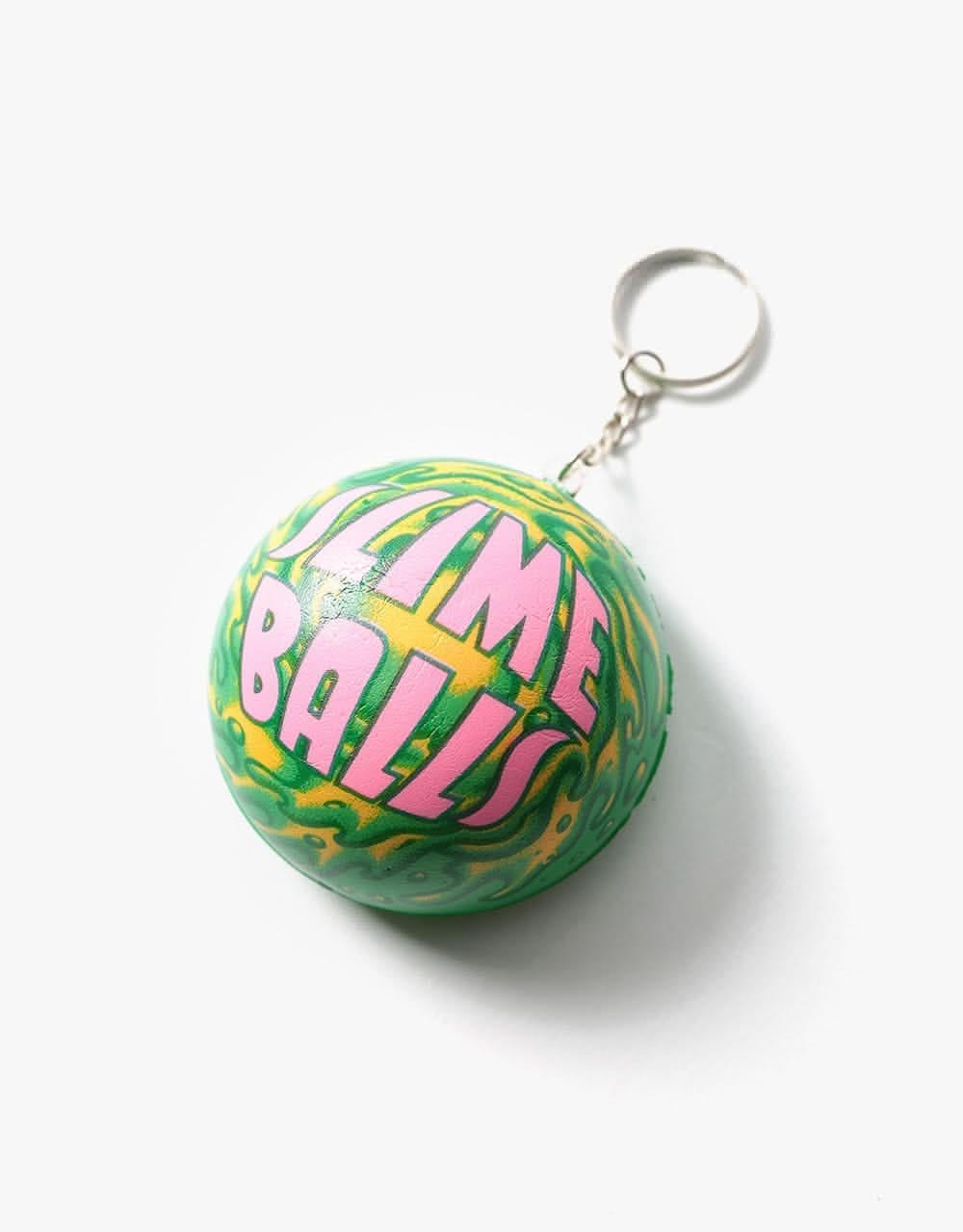 Santa Cruz Slime Balls Squishy Keychain - Green