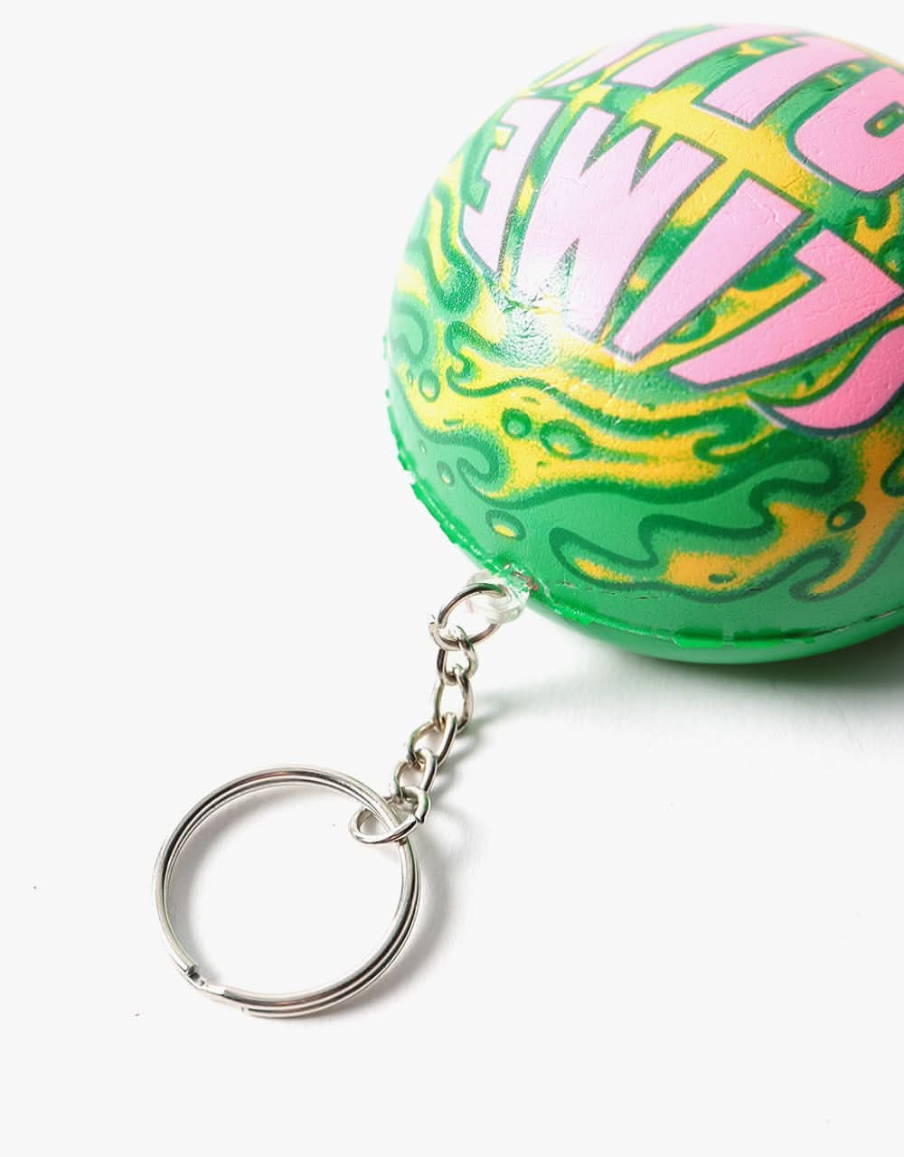 Santa Cruz Slime Balls Squishy Keychain - Green