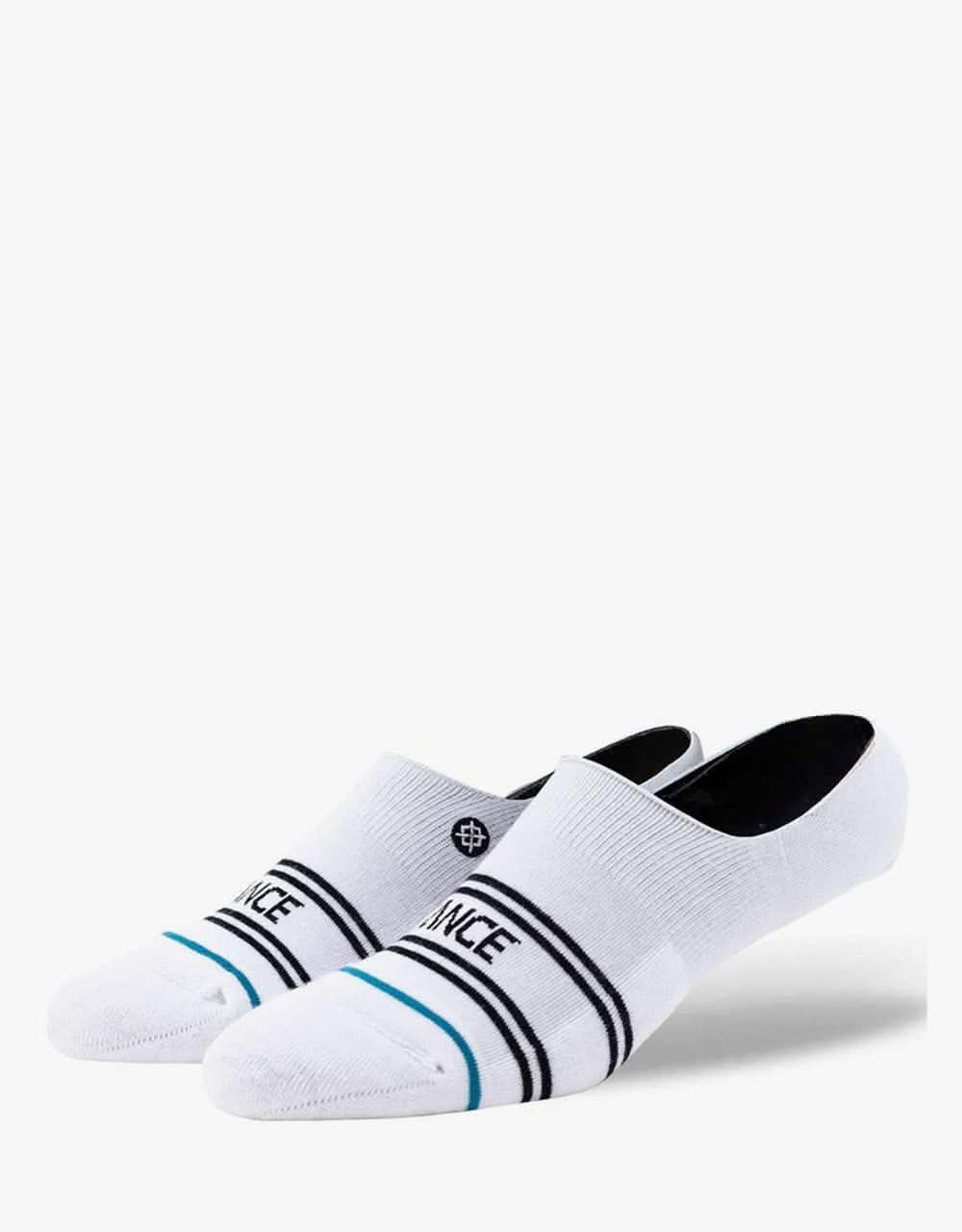 Stance Basic 3 Pack No Show Socks - White