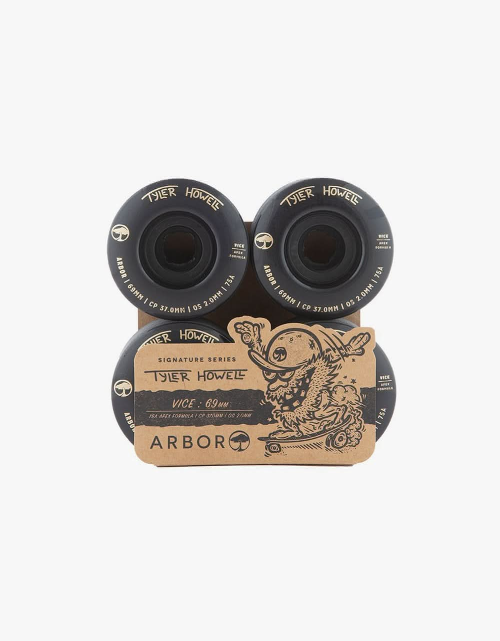 Arbor Howell Vice 75a Skateboard Wheel - 69mm