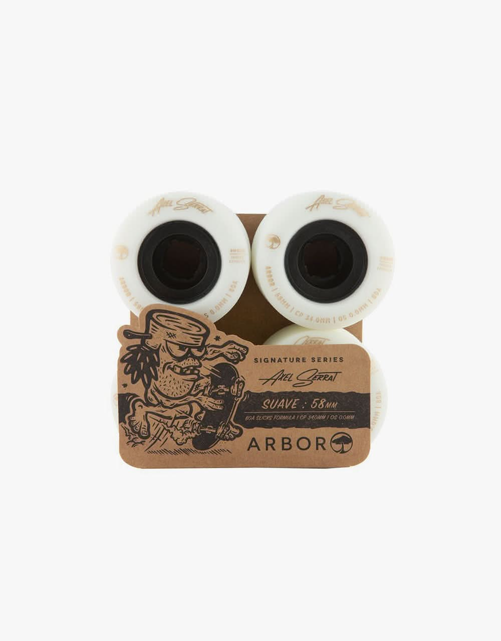 Arbor Serrat Suave 80a Skateboard Wheel - 58mm