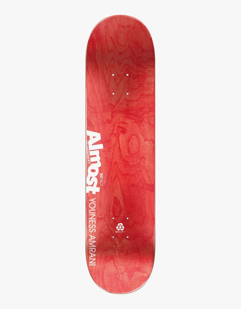 Almost Youness Interweave Rings Impact Support Skateboard Deck - 8.25"