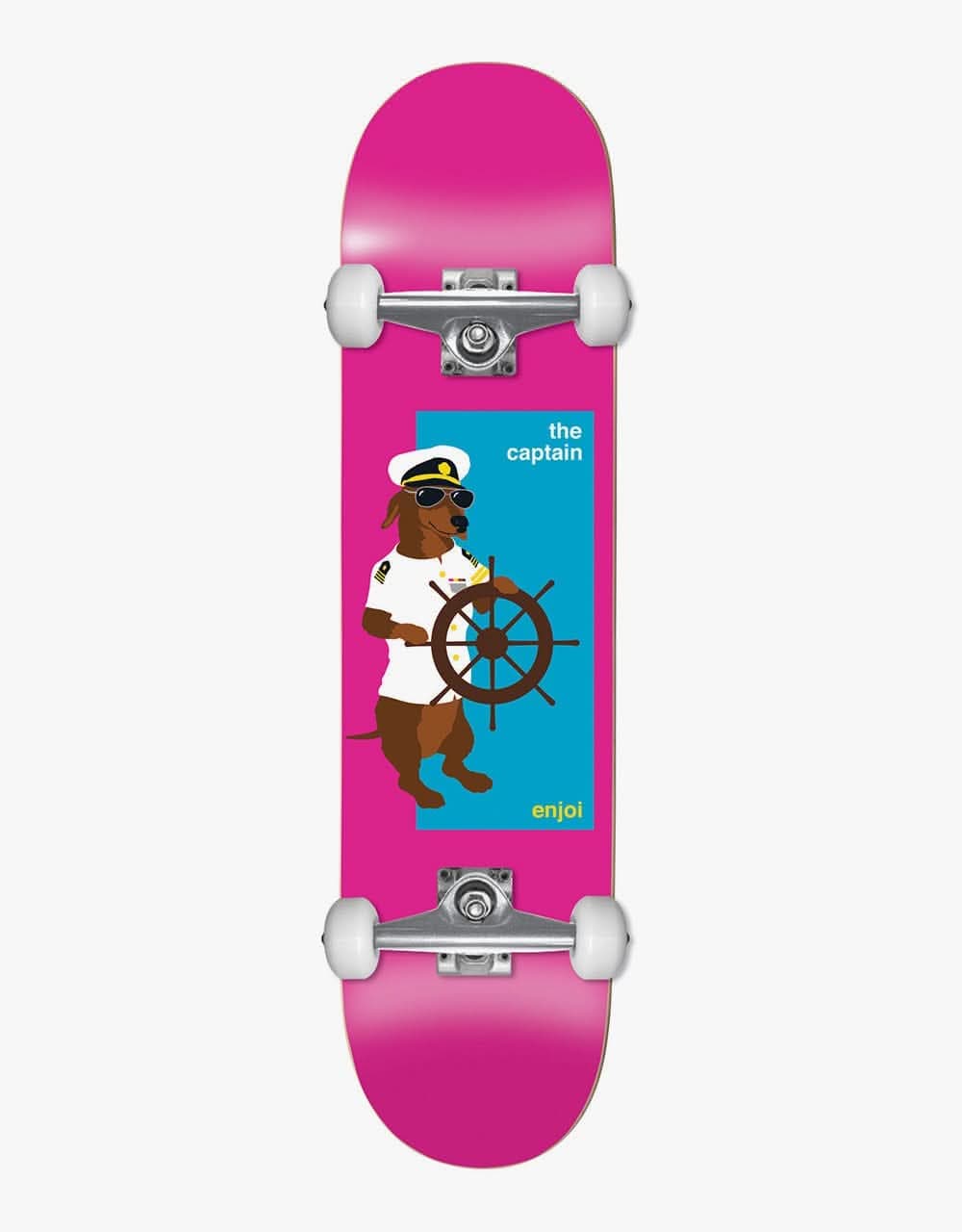 Enjoi The Captain Mid Complete Skateboard - 7.25"