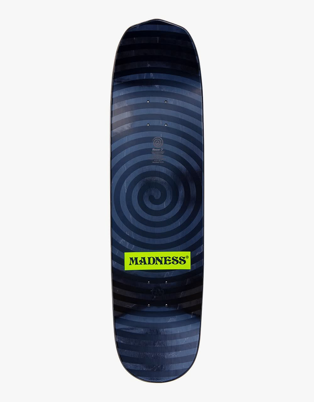 Madness Alla R7 'Slick' Skateboard Deck - 8.5"