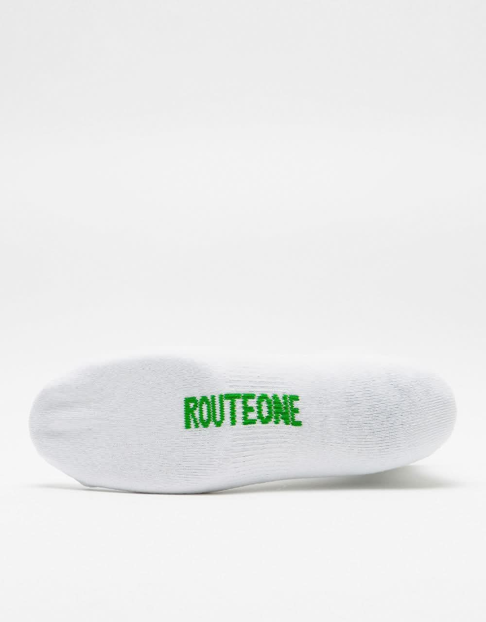 Route One Reefer Socks - White