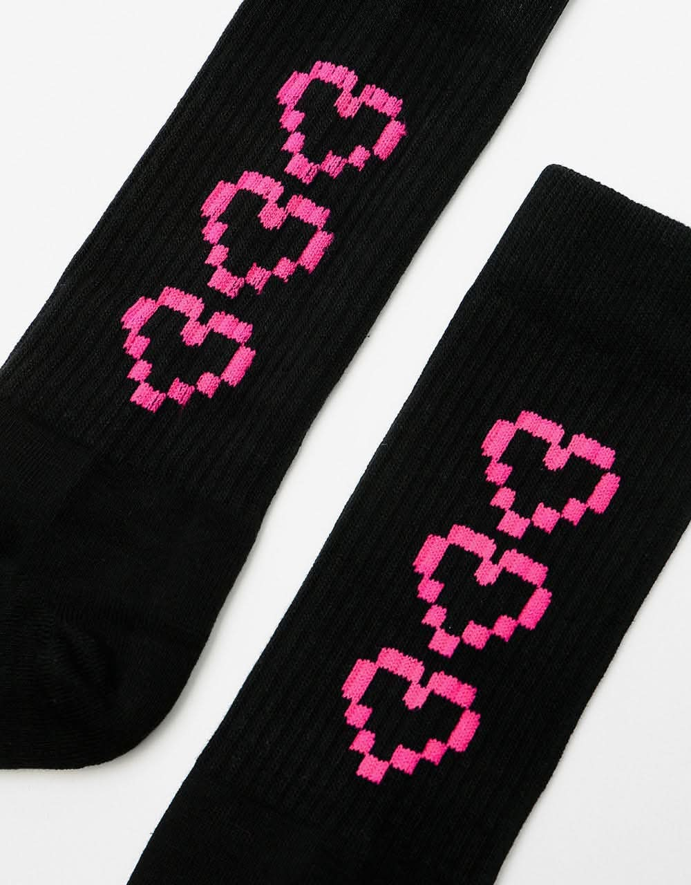 Route One Life Line Socks - Black