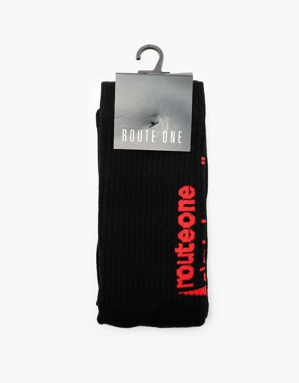 Calcetines Route One Park con logo - Negro