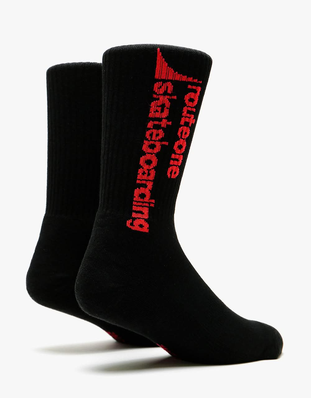 Route One Park Logo Socken – Schwarz