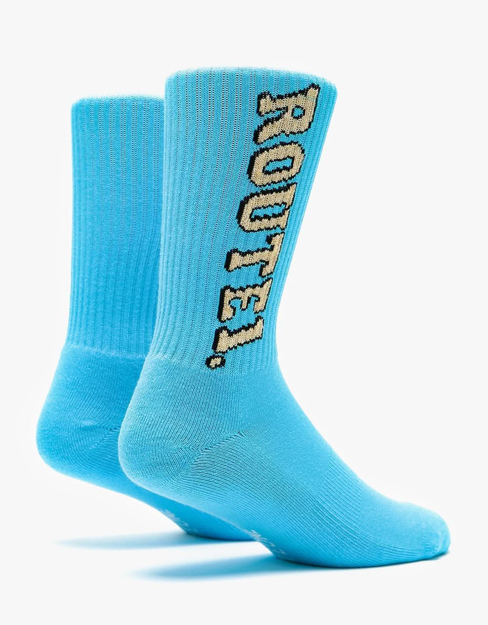 Route One Roll Up Socks - Blue