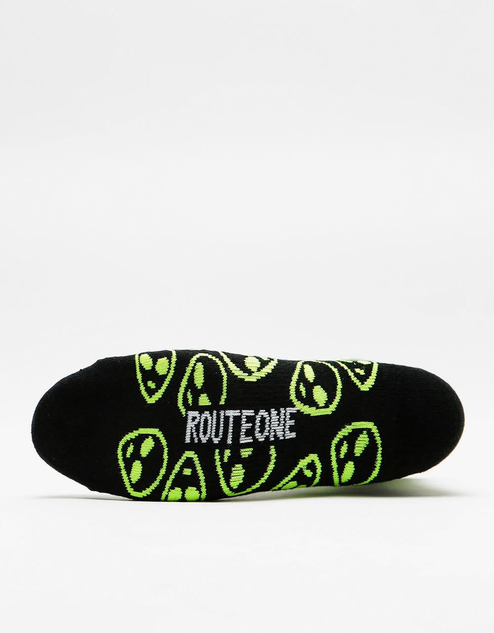 Route One Alien Socks - Black