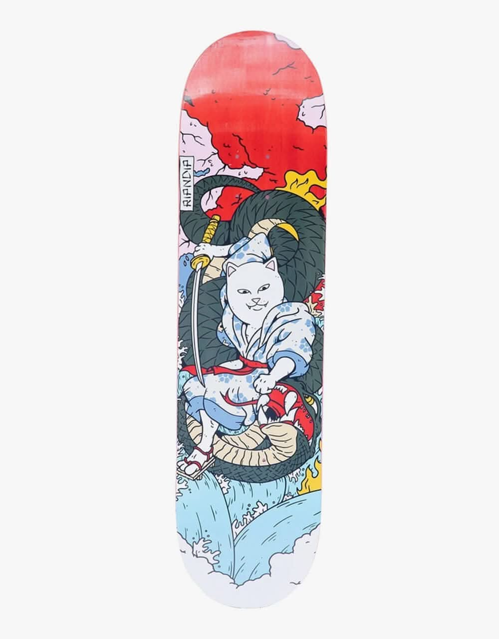 RIPNDIP Nermurari Warrior Skateboard Deck - 8.25"