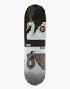 Magenta Spelta Swans Zoo Series Skateboard Deck - 8.125"