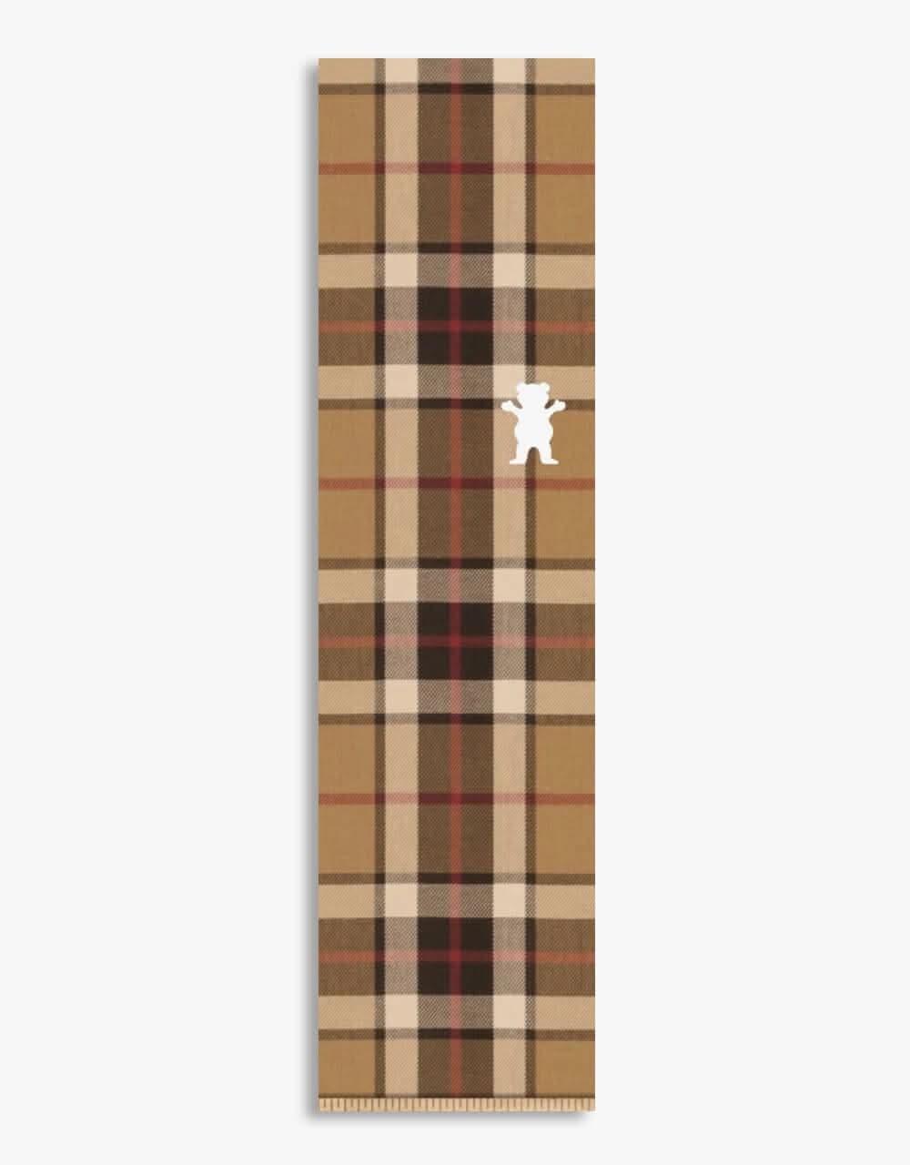 Grizzly Plaid OG Bear 9" Grip Tape Sheet