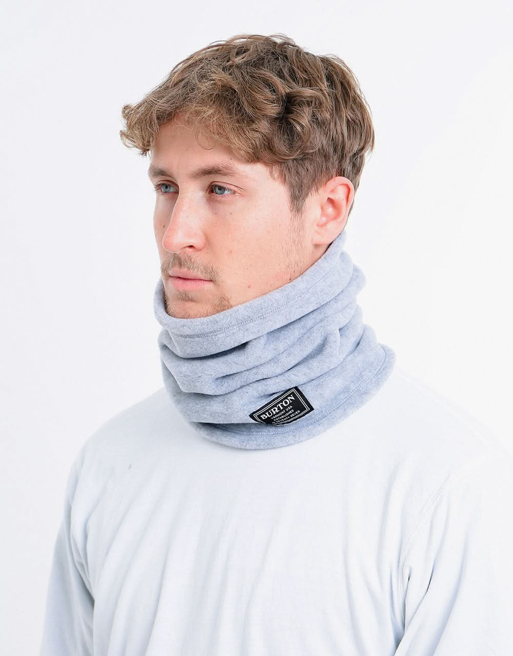 Burton Ember Fleece Neck Warmer - Grey Heather