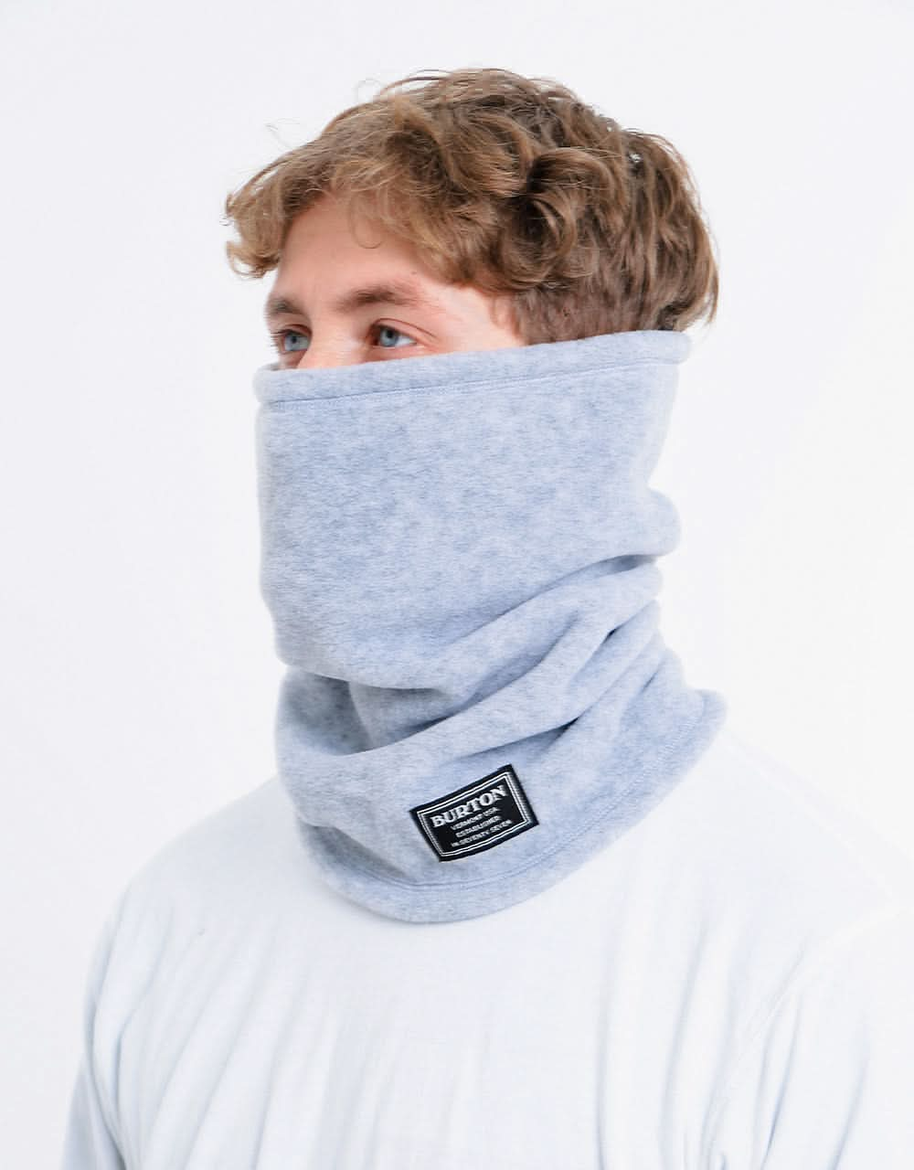 Burton Ember Fleece Neck Warmer - Grey Heather