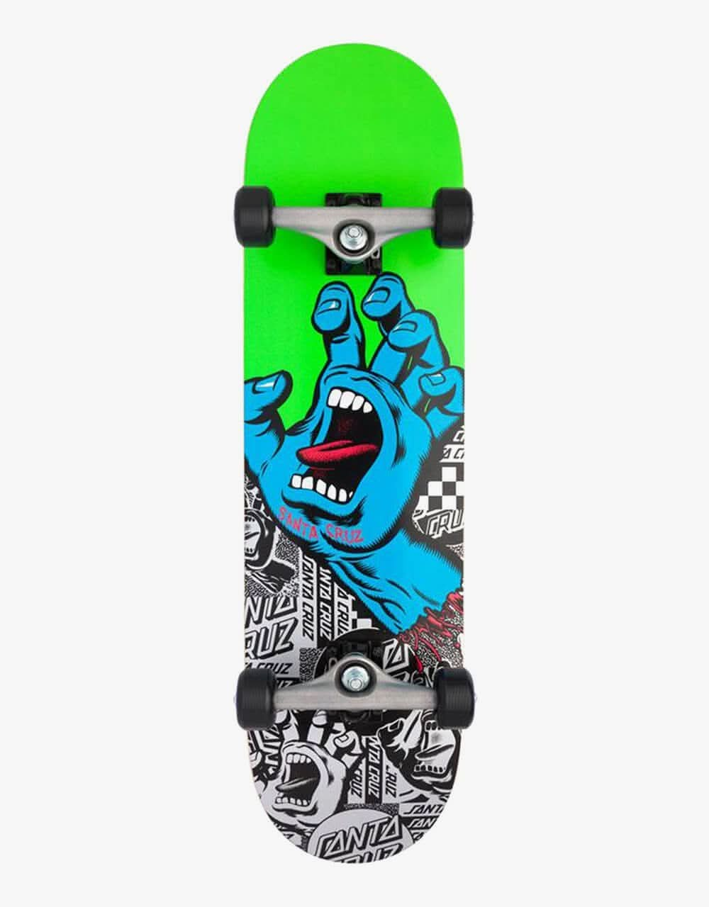 Santa Cruz Flier Hand Complete Skateboard - 8.25"