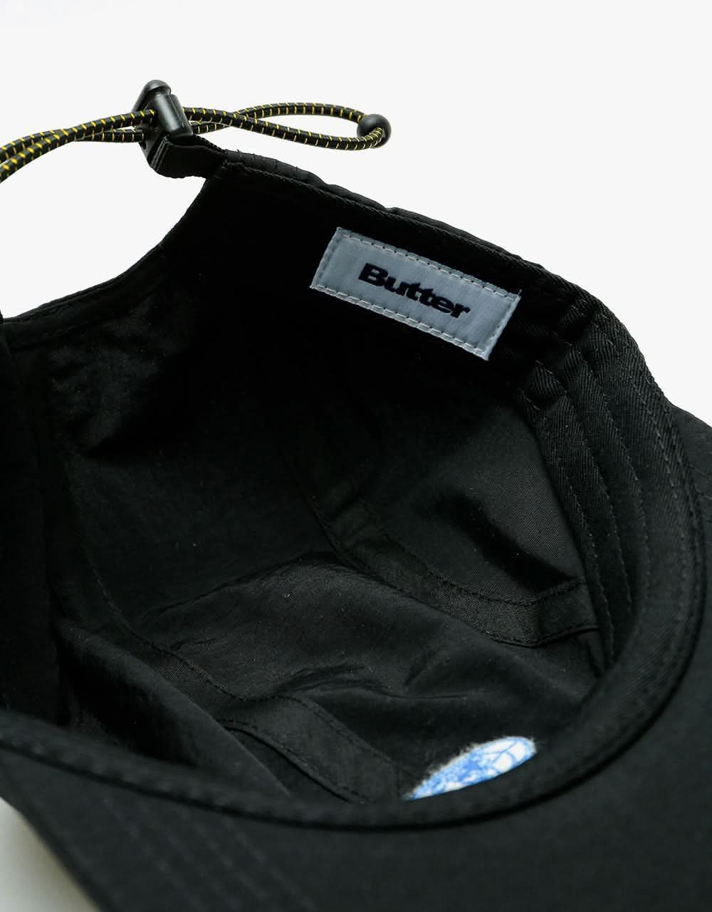 Butter Goods Downwind 6 Panel Cap - Black