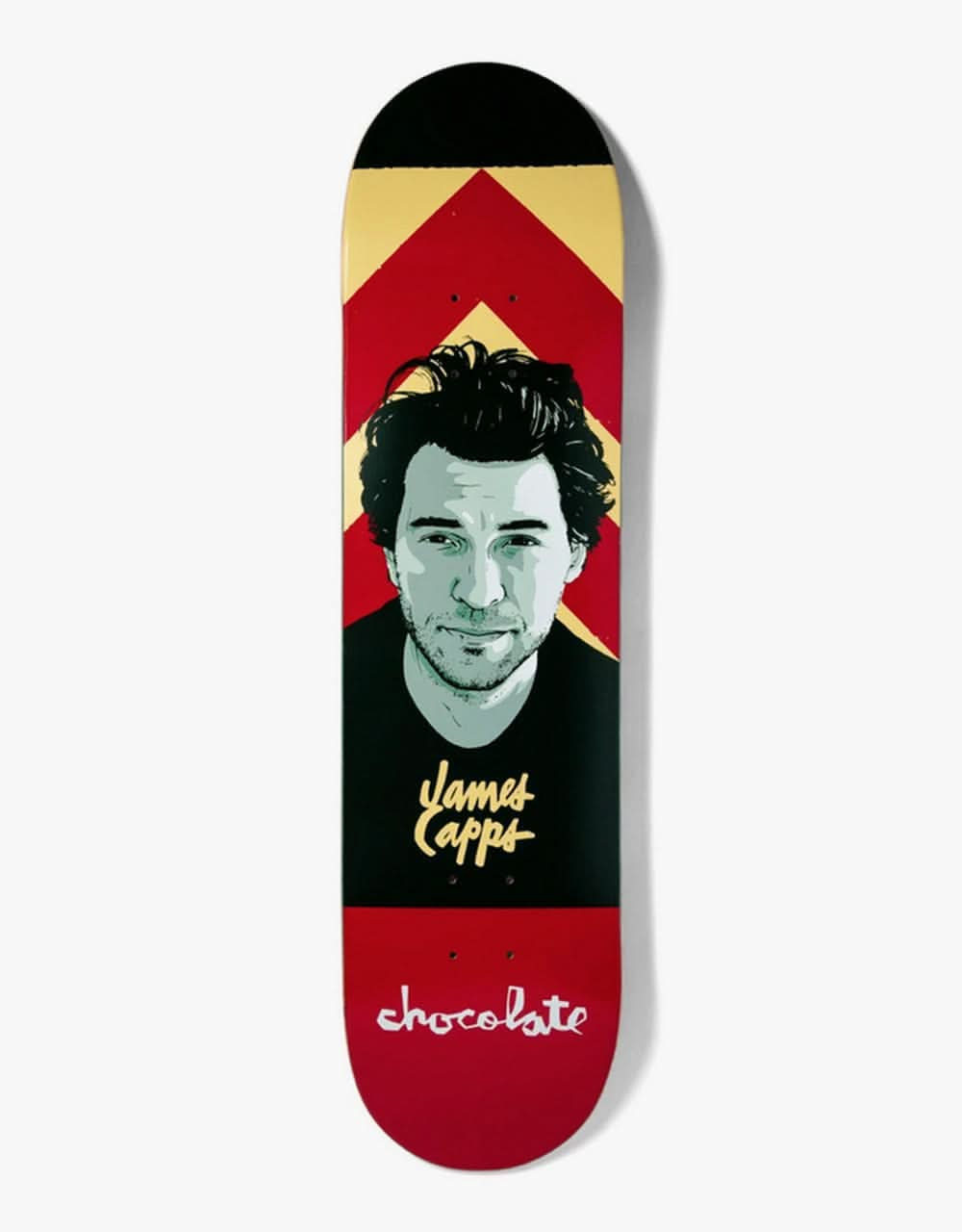 Chocolate Capps Hecox Portrait Skateboard Deck - 8"